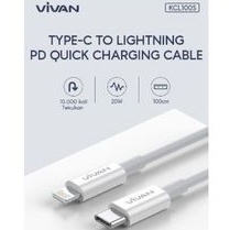 Jual VIVAN KCL100S KCL100 Kabel Data iPhone Type-C To Iphone Lightning ...