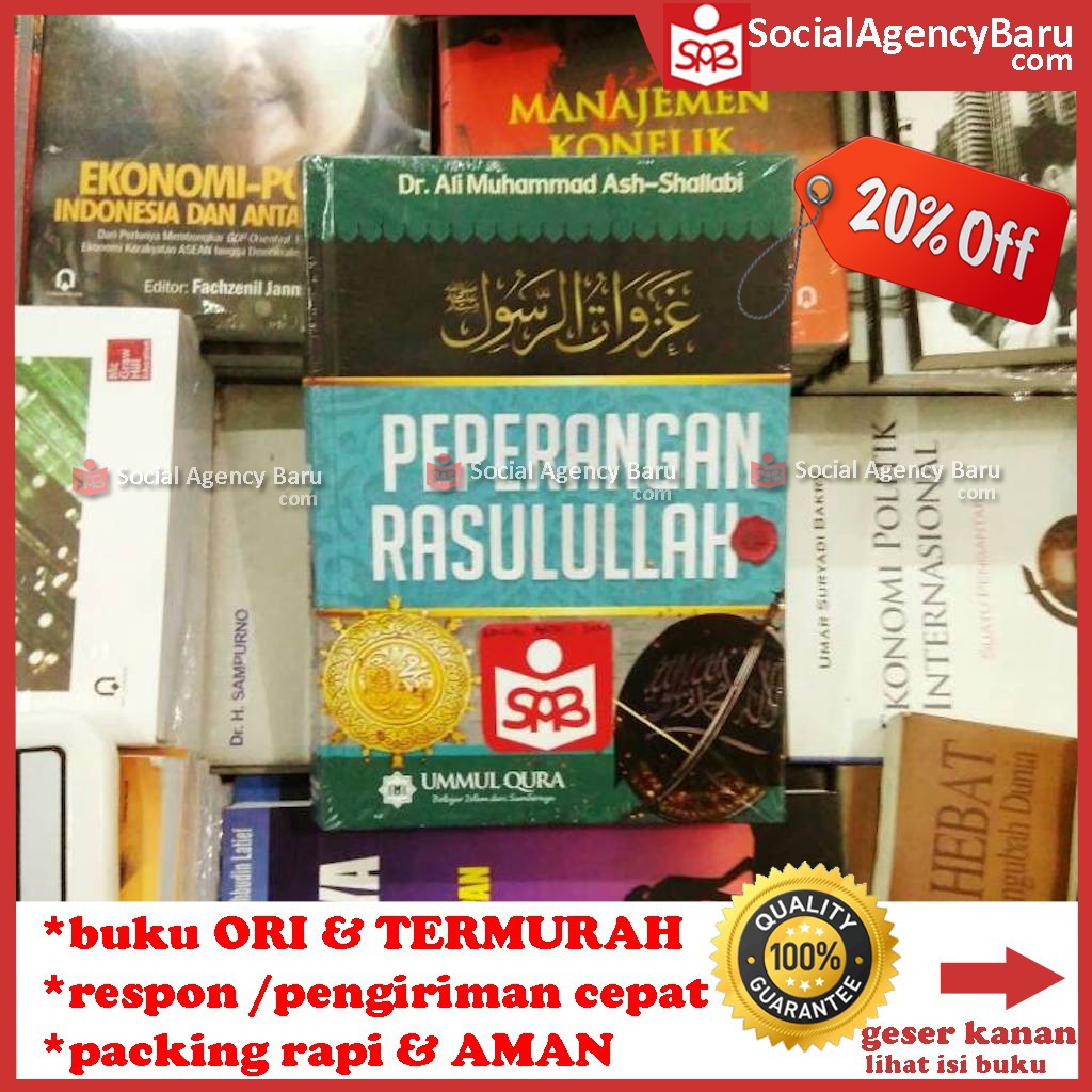 Jual Peperangan Rasulullah - Ali Muhammad Ash Shallabi | Shopee Indonesia