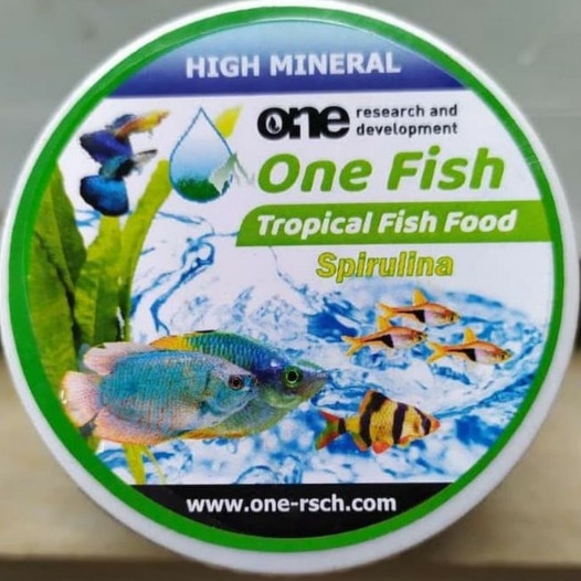 Jual Makanan ikan One fish Spirulina / Pakan ikan / Pelet ikan ...