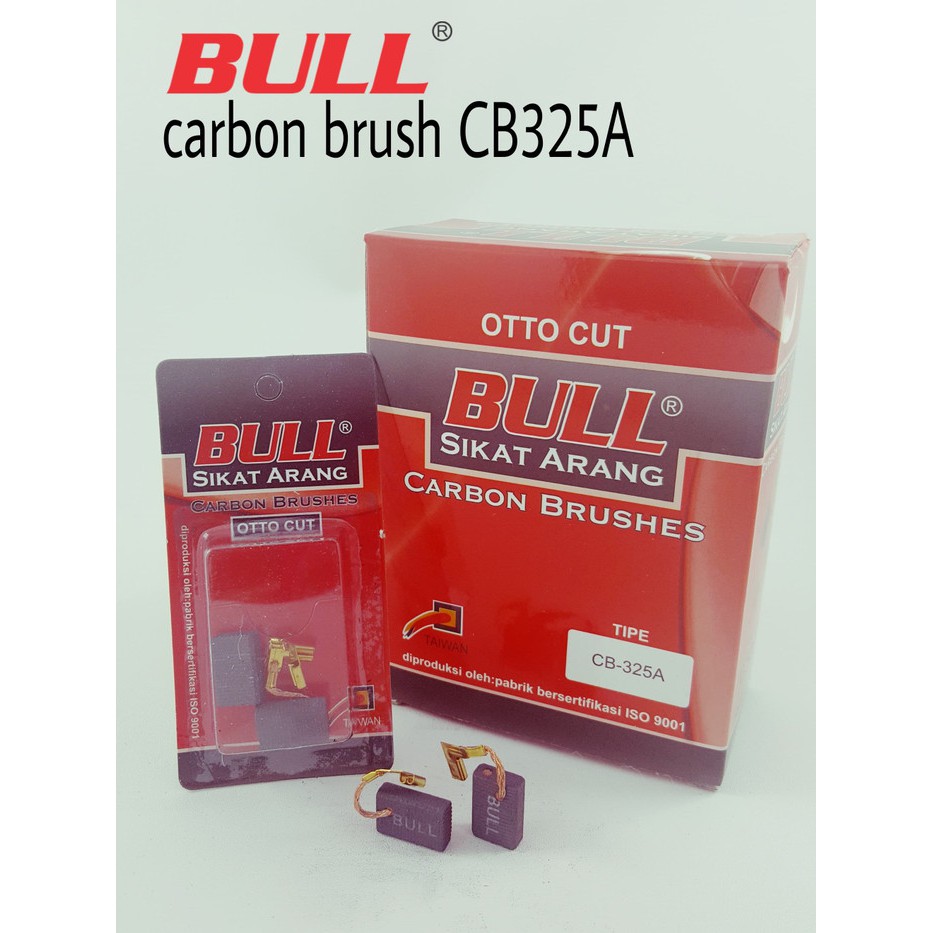 Jual SBO Bull carbon brush CB325A SEBELUM KEHABISAN | Shopee Indonesia
