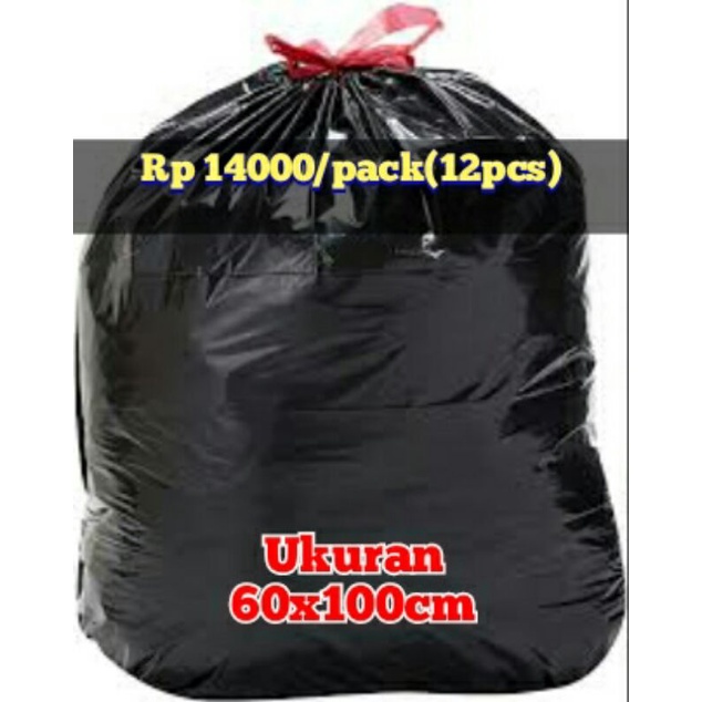 Jual Trash Bag Kantong Sampah Besar Jumbo Plastik Shopee Indonesia