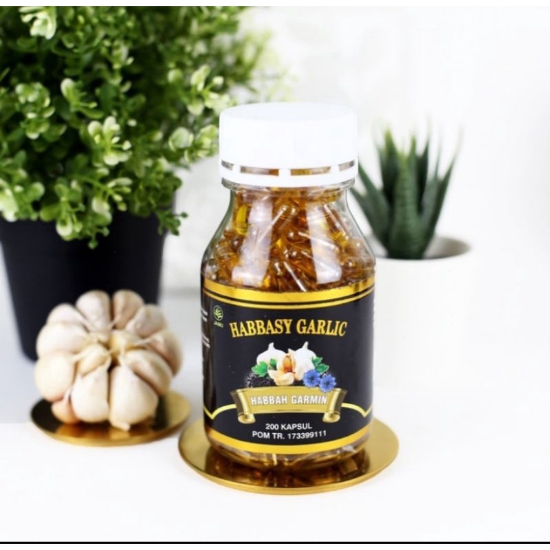 Jual Habbasyi Garlic 200kap habbatussauda jintan hitam habbah garmin ...