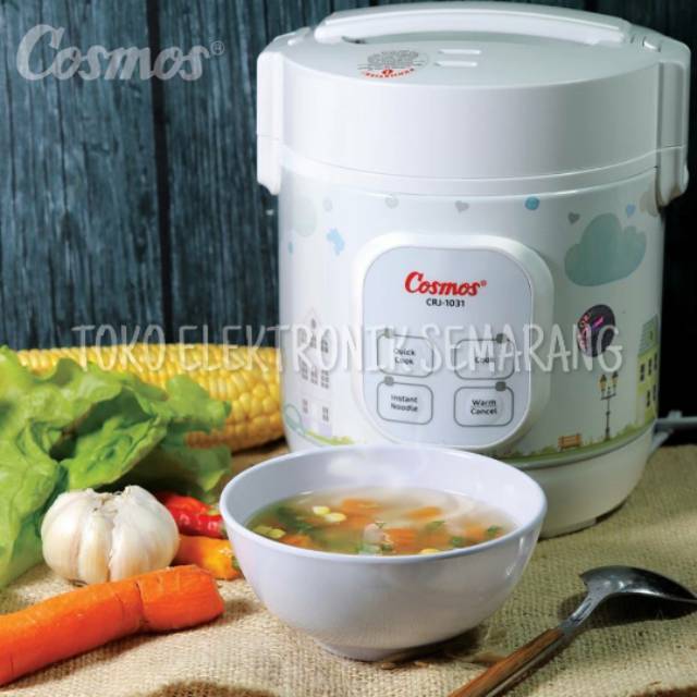Jual COSMOS RICE COOKER MAGIC JAR MAGIC COM MINI TRAVEL CRJ 1031 KECIL ...