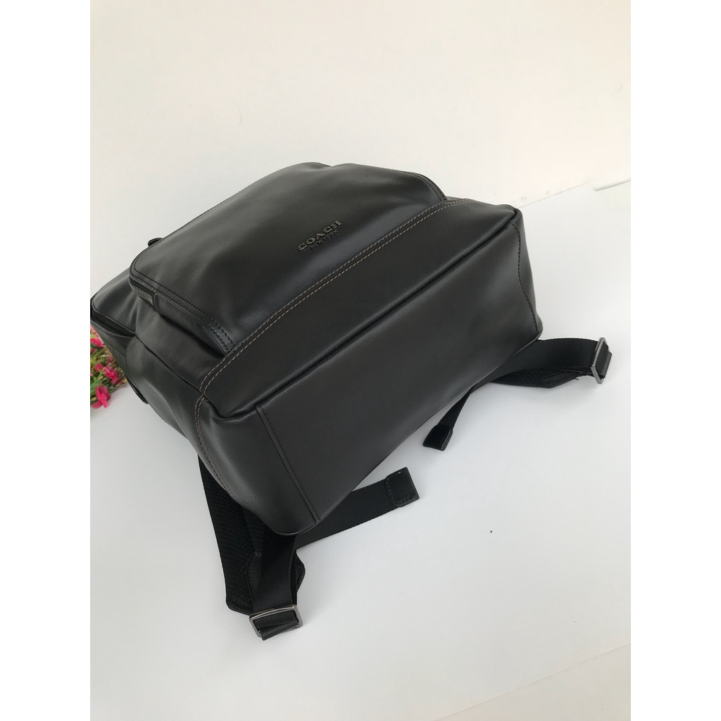 Jual Instant Same Day coach 37599 new men s double zipper backpack computer bag schoolbag beibao Shopee Indonesia