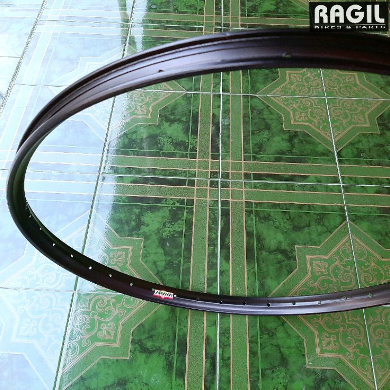Jual VELG SEPEDA 28 ONTHEL ONTEL ARAYA LUBANG 32 32H 40 40H HITAM SUPER ...