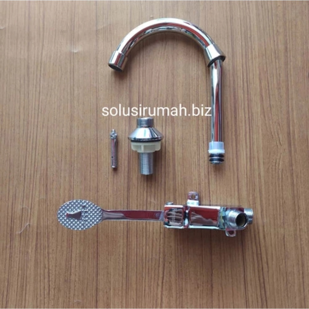 Jual KRAN ANGSA PEDAL INJAK KRAN DOKTER LAB INDUSTRI J004 | Shopee ...