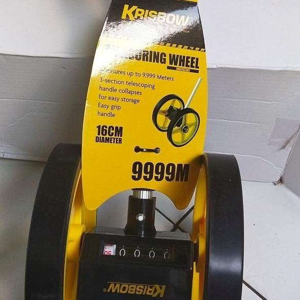 Jual Meteran Roda Krisbow/ Meteran Berjalan Meteran Dorong Krisbow ...