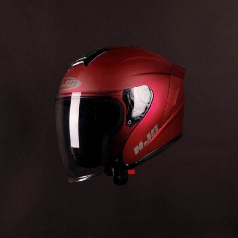 Jual Helm Njs Kairoz Half Face Kairos Polos Original Standard Sni