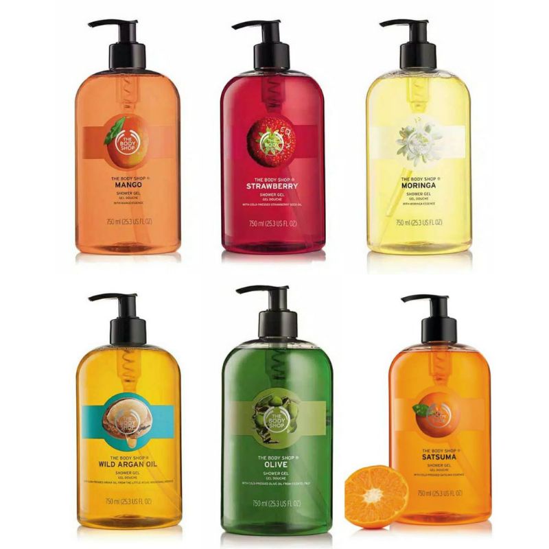 Jual Shower gel 750 ml Body shop | Shopee Indonesia