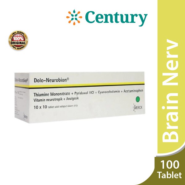 Jual DOLO NEUROBION DRAGEE 1 STRIP / VITAMIN B KOMPLEKS / VIT B/B ...