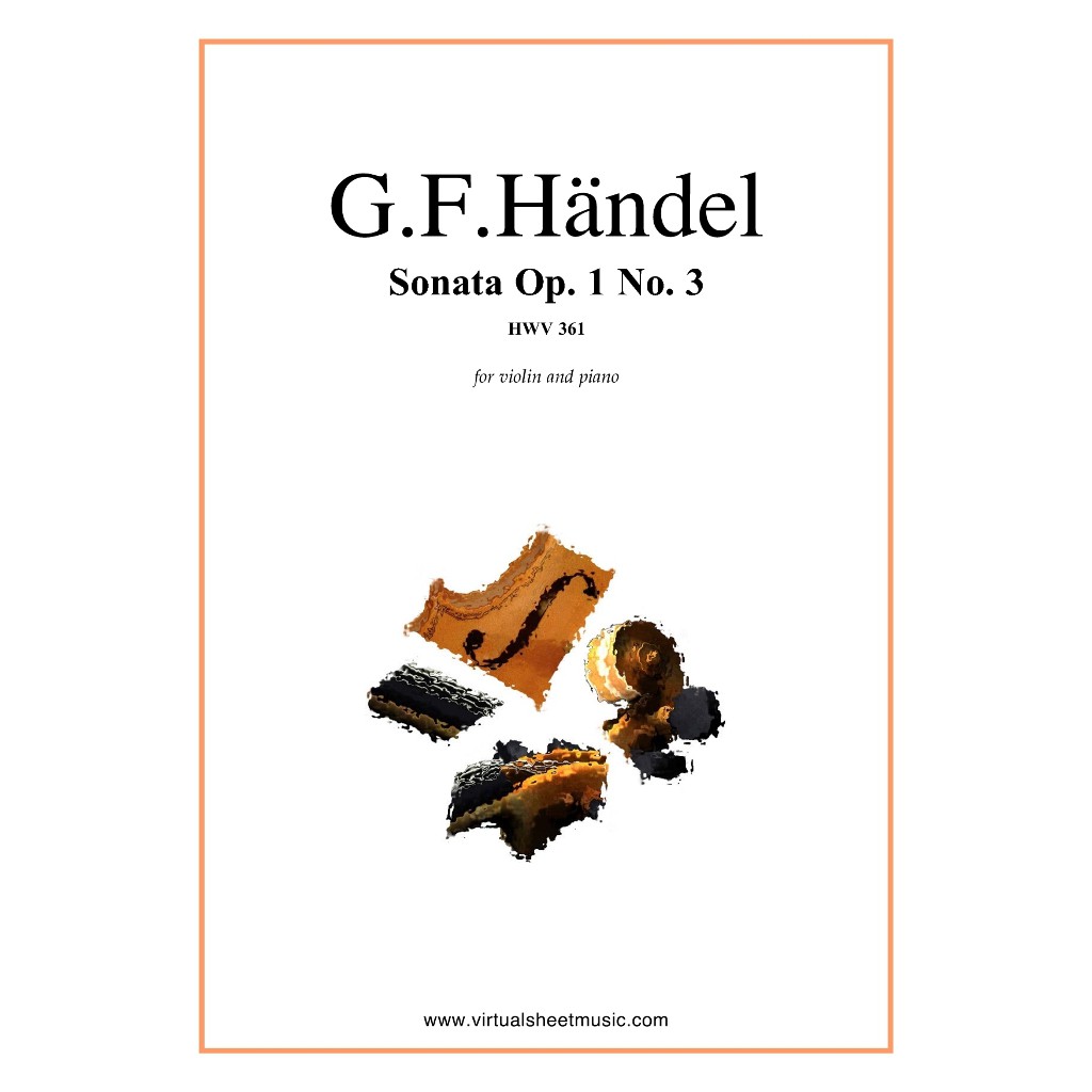 Jual Buku Biola dan Piano Sonata Op.1 no.3 by GF.Handel | Shopee Indonesia