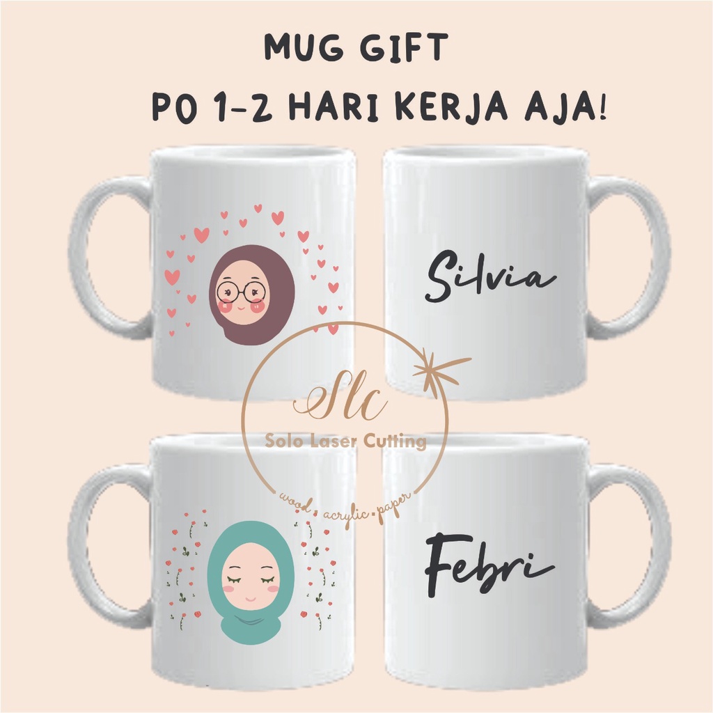Jual PALING MURAH !!! MUG COSTUM UNIK LUCU AVATAR COSTUM MUG PRINT MUG