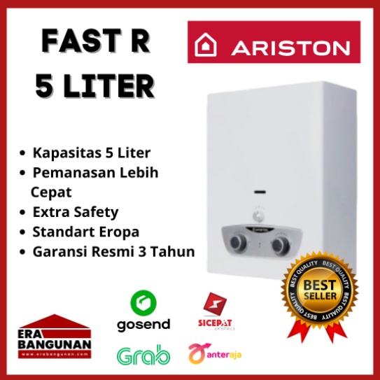 Jual Water Heater Gas Instant FAST R 5 Liter | Shopee Indonesia