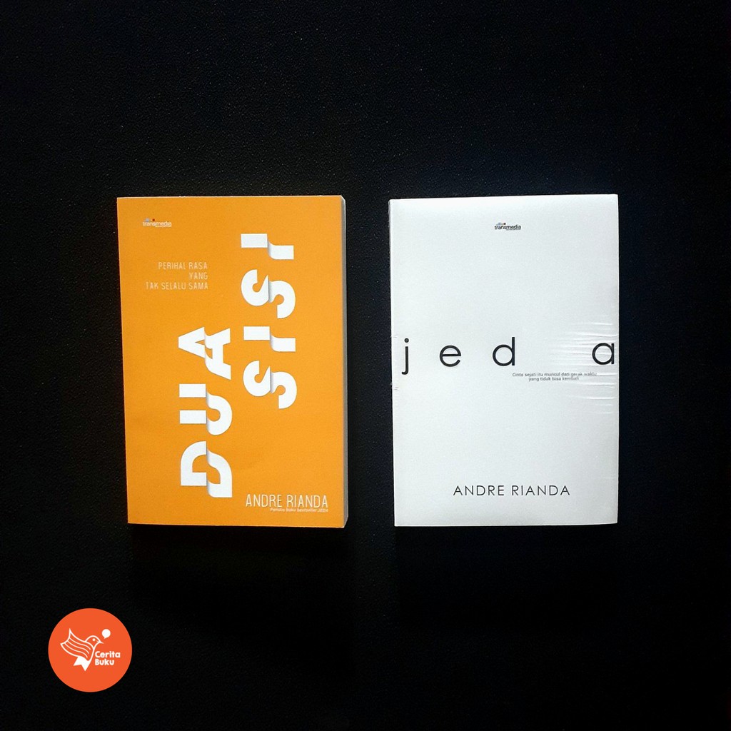 Jual Paket Buku JEDA dan DUA SISI karya Andre Rianda | Shopee Indonesia