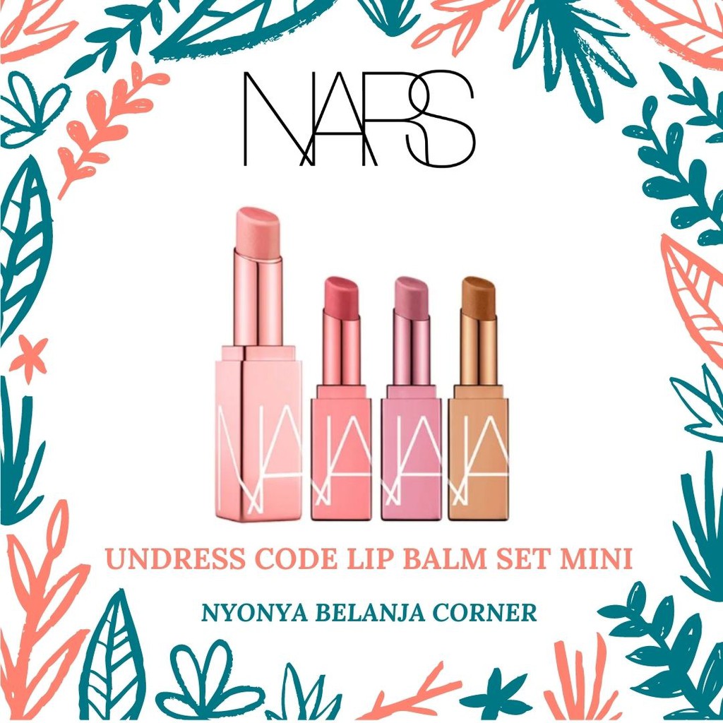 Jual (BPOM) NAR5 COSMETICS Undress Code Lip Balm Set Mini- Limited ...