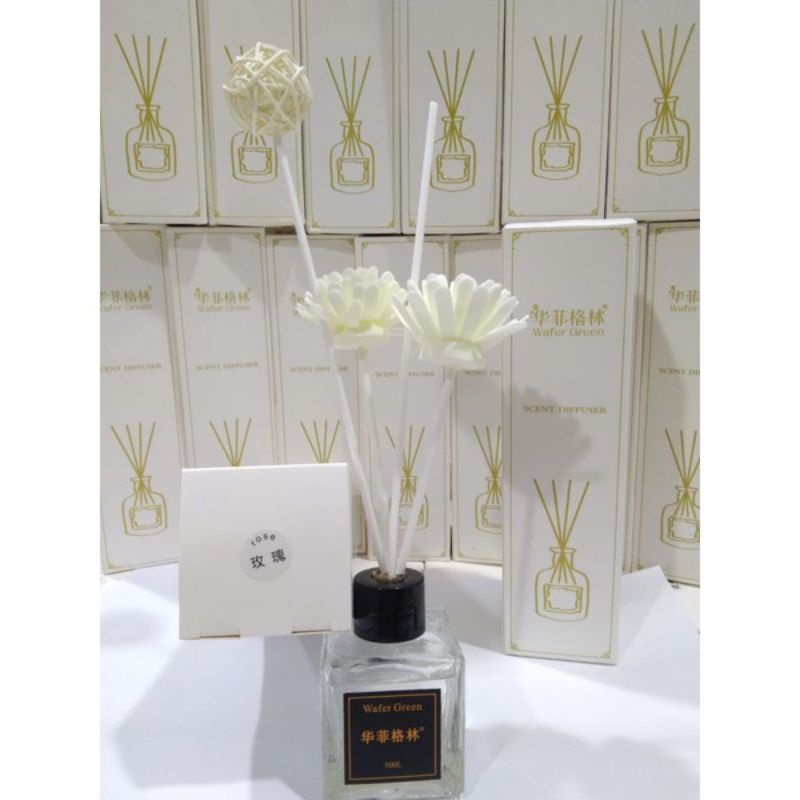 Jual Reed Diffuser Aromatherapy Bunga Difuser Aroma Pengharum Ruangan ...