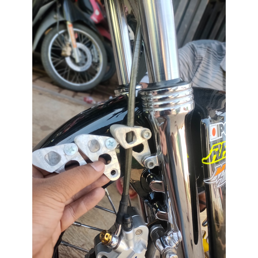 Jual Breket Selang Cakram Bracket Slang Rem Pangkon Dudukan Kabel
