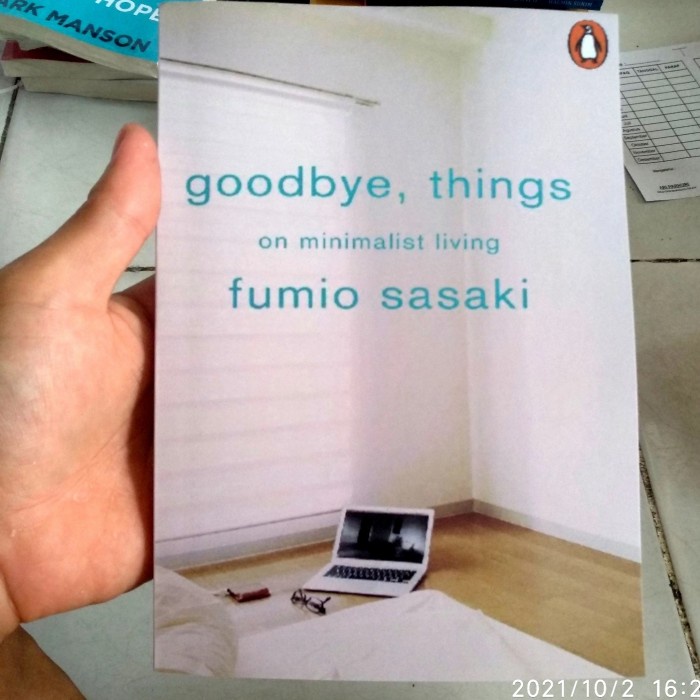 Jual Buku Goodbye, things fumio sasaki | Shopee Indonesia