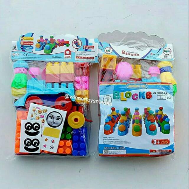 Jual Block lego / Block susun RR5008-KA / Mainan balok susun | Shopee ...