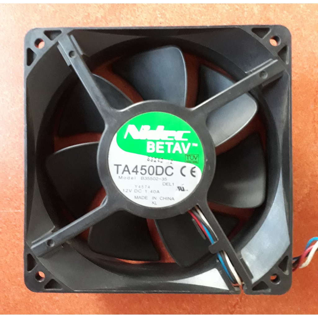 Jual Kipas High Speed Nidec BETAV 12x12 Dc12 Volt 1.40 Ampere | Shopee ...