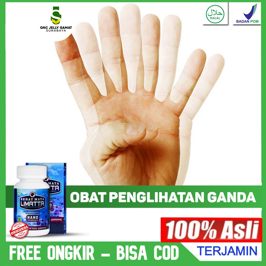 Jual Obat Herbal Penglihatan Ganda Gangguan Kornea Mata, Diplopia