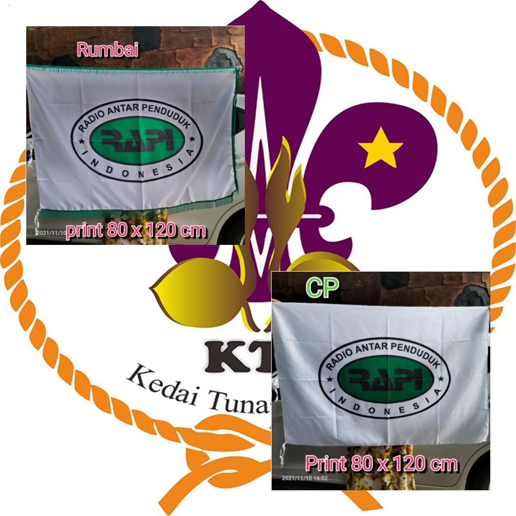Jual Bendera RAPI Radio Amatir Penduduk Indonesia Rumbai | Shopee Indonesia