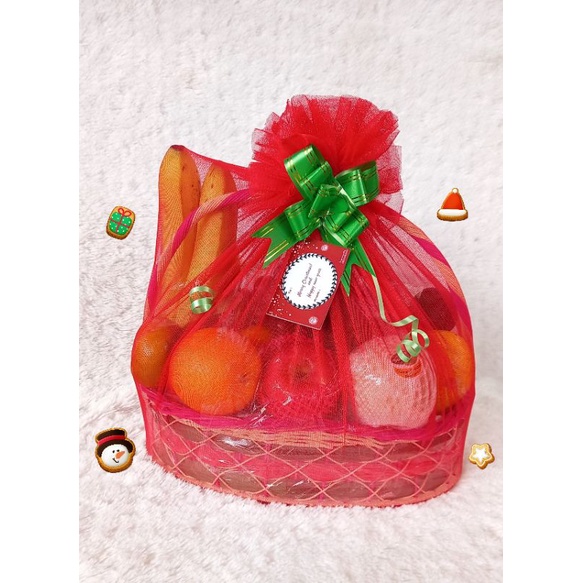 Jual hampers natal parsel buah parcel natal buah premium gratis kartu ...