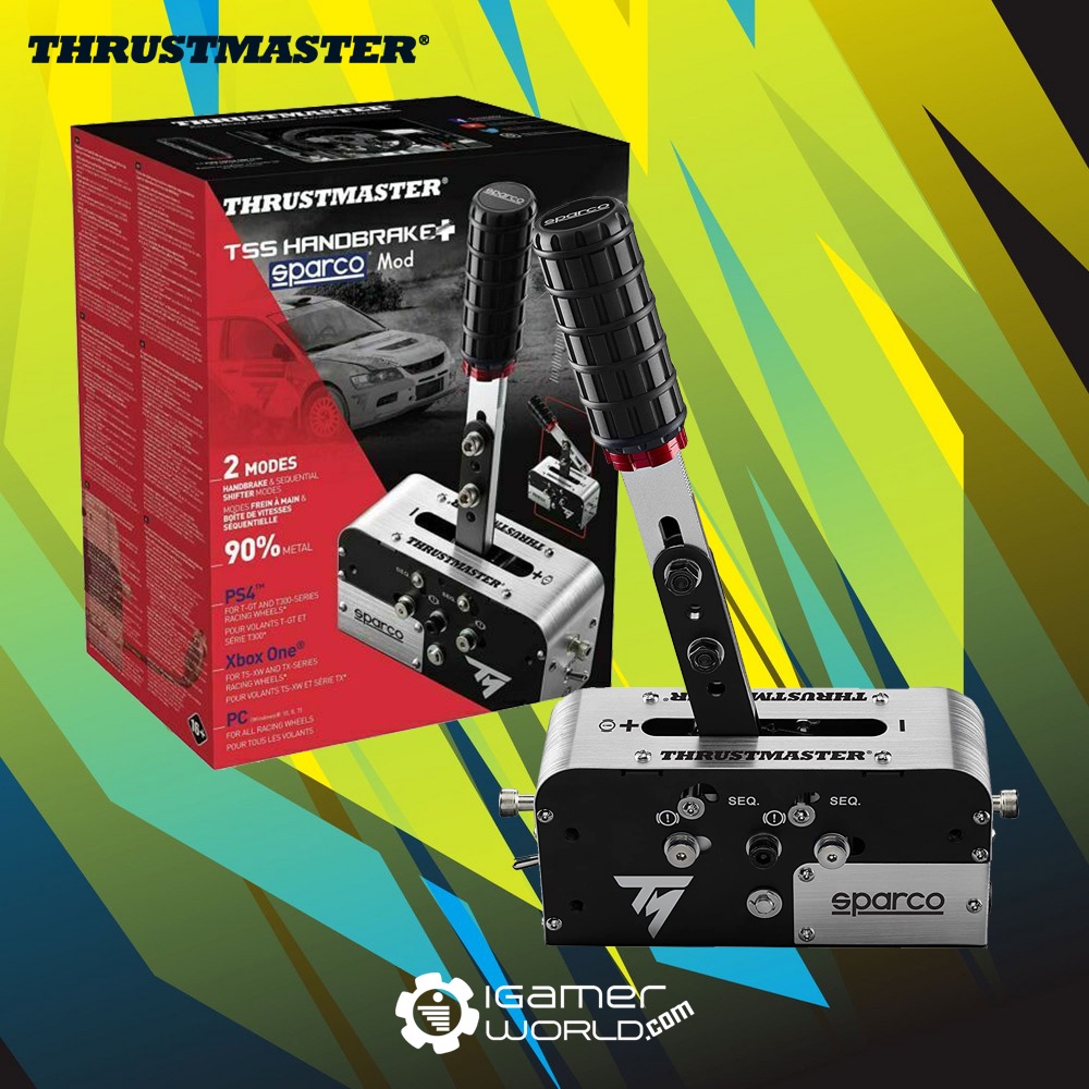 Jual Thrustmaster TSS HANDBRAKE Sparco Mod+ Sequential Handbrake & Shifter