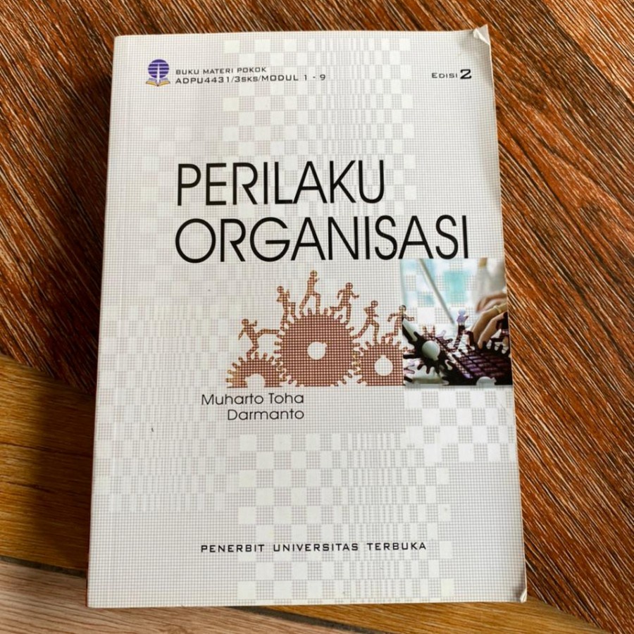 Jual Buku Perilaku Organisasi Universitas Terbuka 2017 Shopee Indonesia