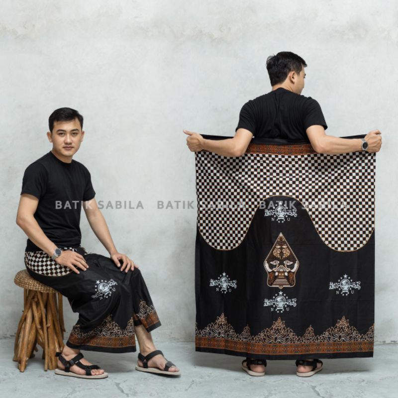 Jual Cod Sarung Batik Pekalongan Dewasa Motif Wayang Gunungan Sarung