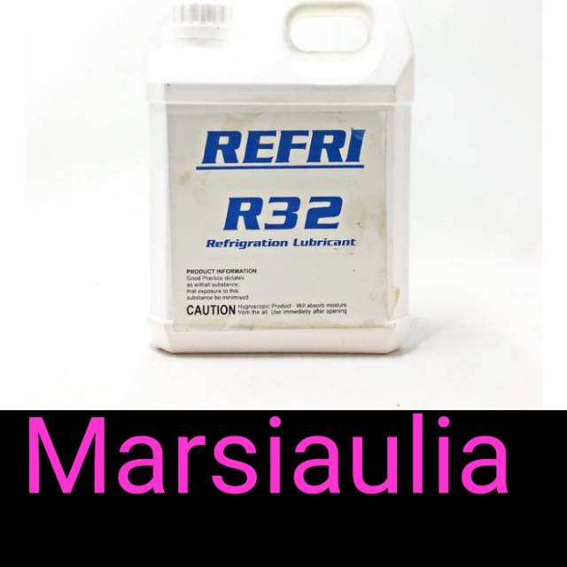 Jual Oli Kompresor AC R32 seliter lubricant oli compresor R32 isi 1 ...