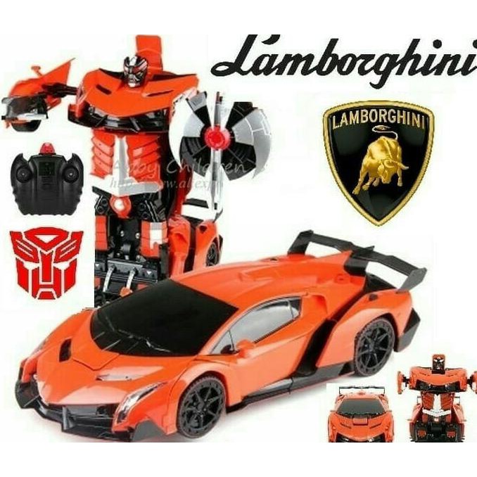 Jual Mobil Rc remote control transformer robot | Shopee Indonesia