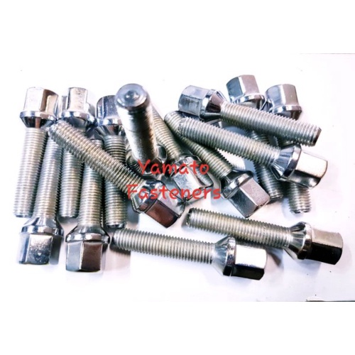 Jual BAUT RODA MERCY M12 x 1.5 x 50 Diameter 12 mm Panjang 50 Drat 1.5 ...