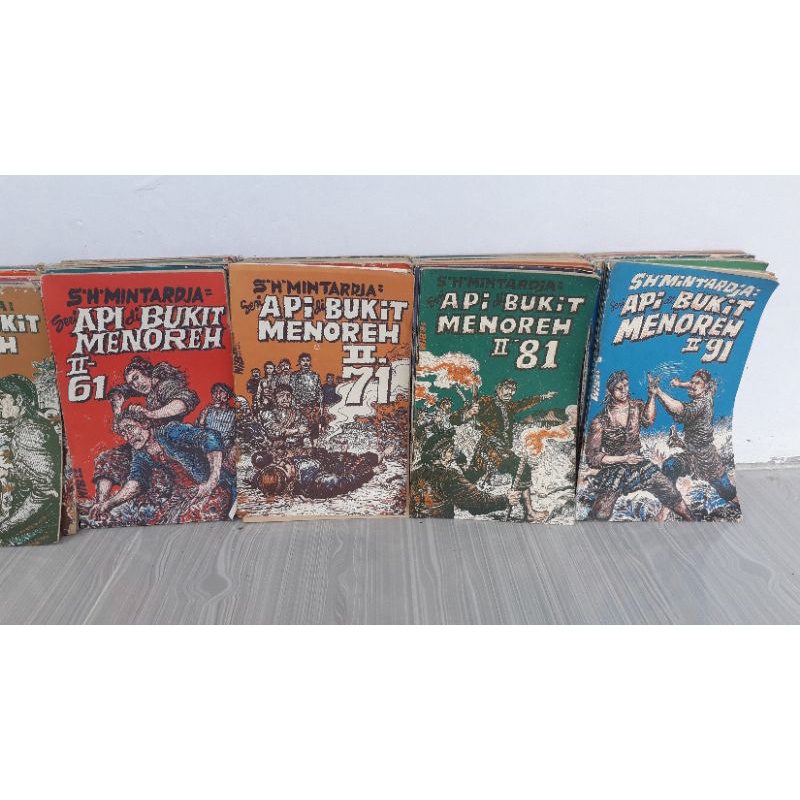 Jual buku silat S.H MINTARDJA : SERI API DI BUKIT MENOREH JILID II (1 ...