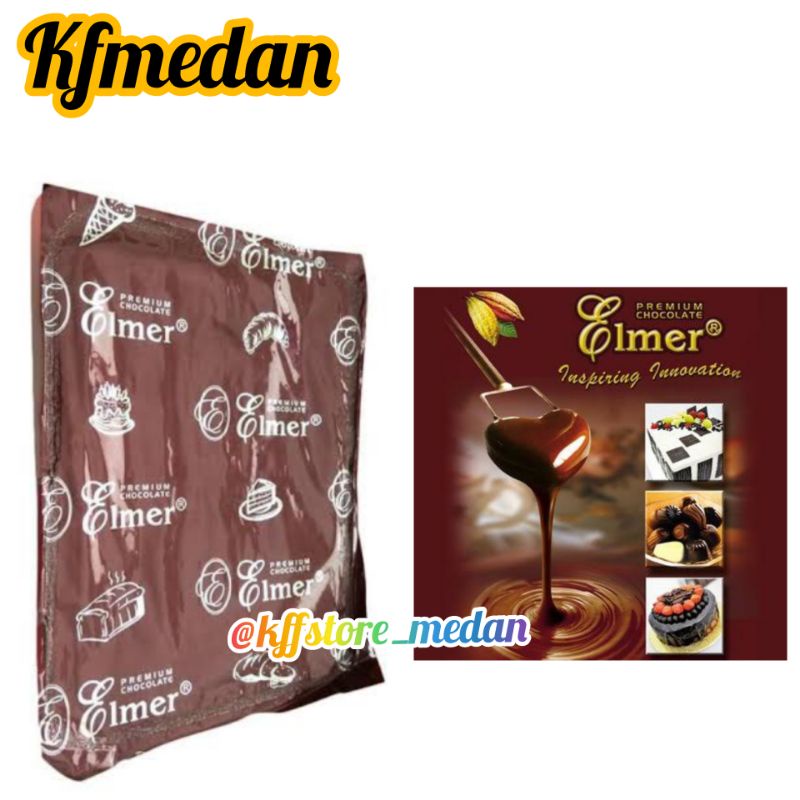 Jual PROMO,SALE!!Elmer Chocolate Coating Per Potong (600gr) | Shopee ...