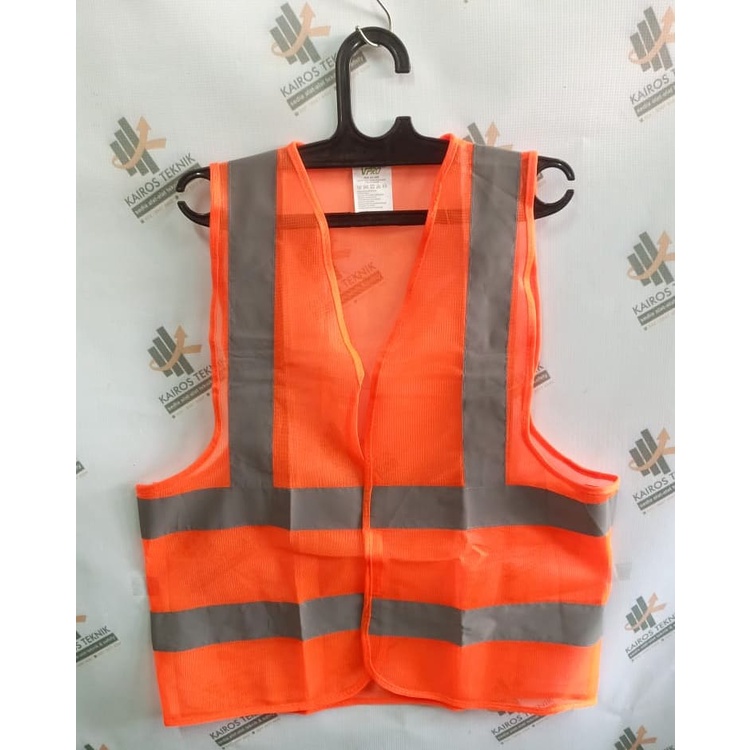 Jual Rompi Safety Polyester ORANGE dan HIJAU Scotchlite Safety