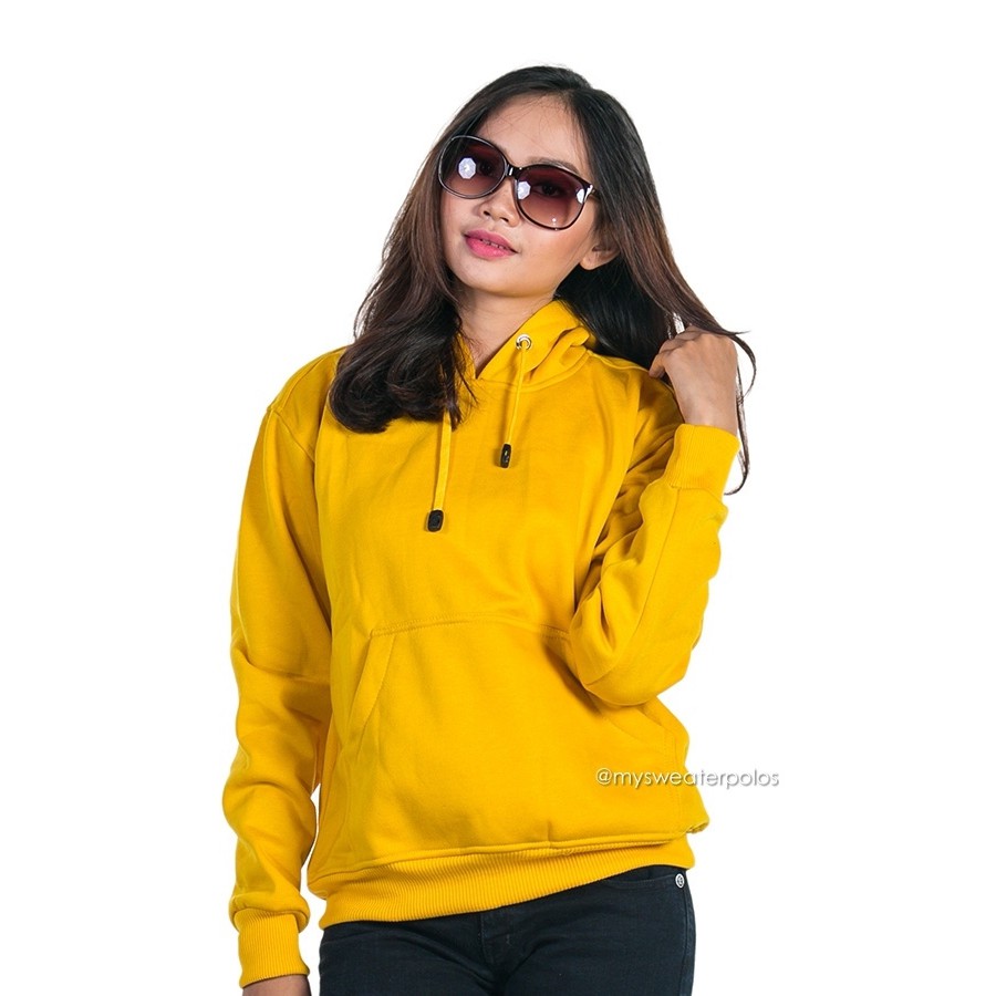 Sweater sales hoodie kuning