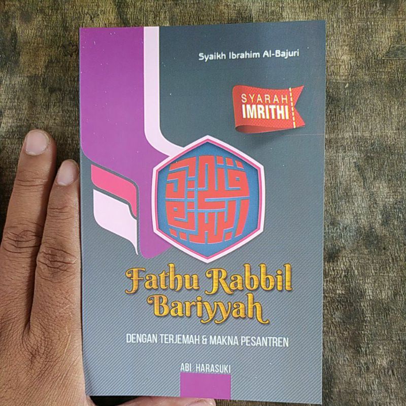 Jual terjemah syarah imriti imrithi makna pesantren ukuran saku fathu ...