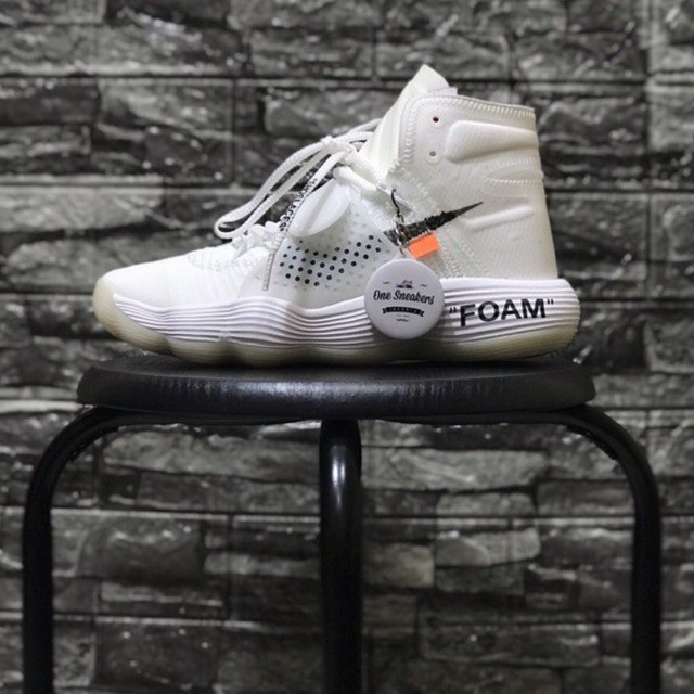 off white foam sneakers
