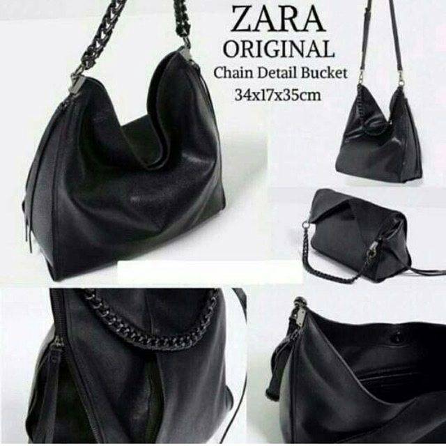 Jual Tas Zara Basic Original Zaskia Brown di Seller Super Life of