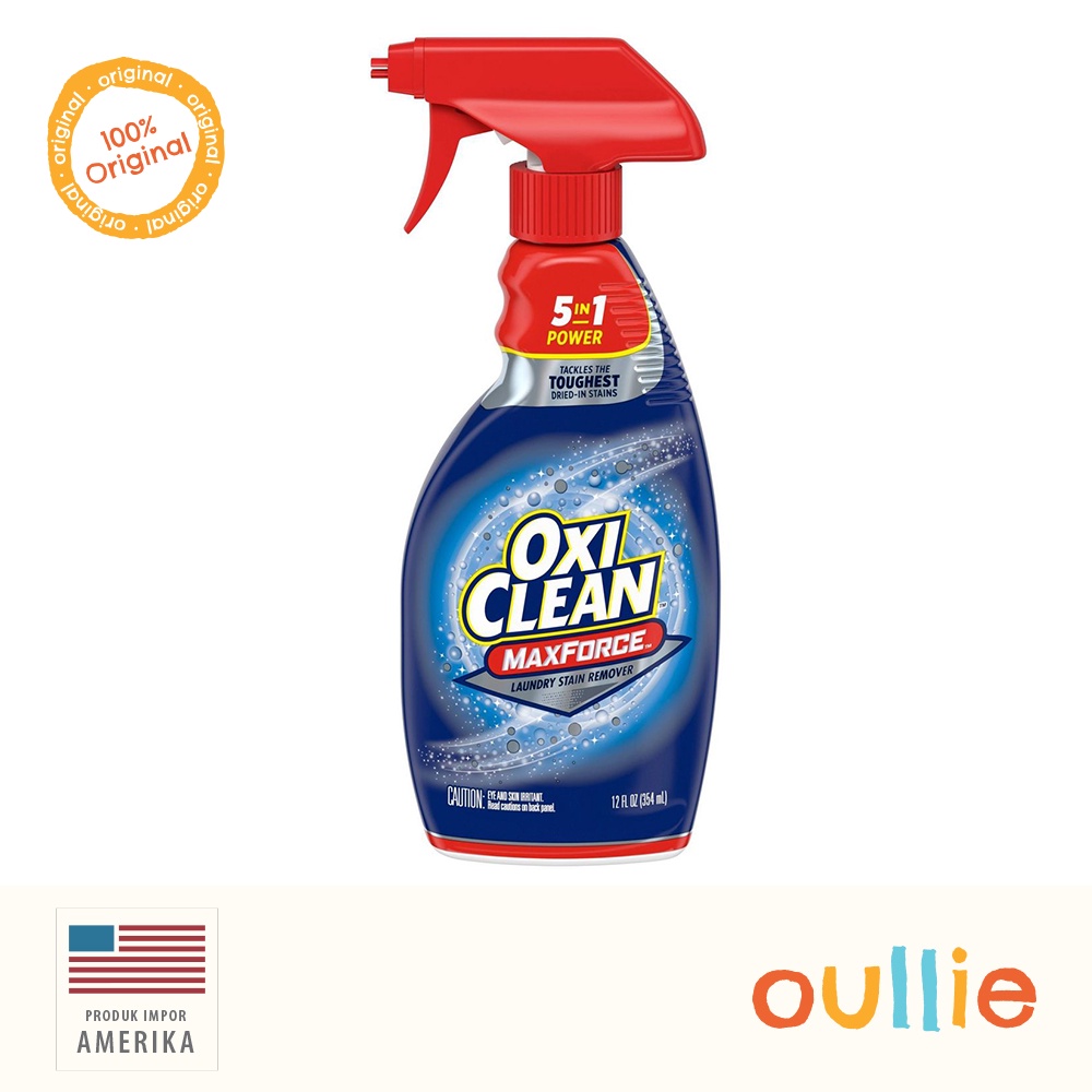 Jual OxiClean MaxForce Laundry Stain Remover Spray 354 ml 12 fl oz