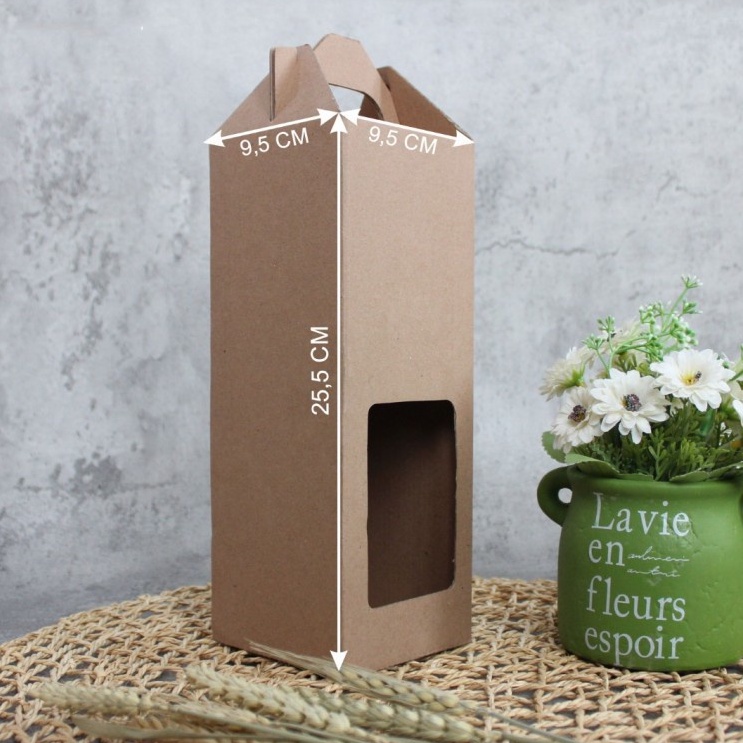 Jual (10pcs) Kardus Jinjing botol 1000ml Hampers Tumbler Box Botol ...