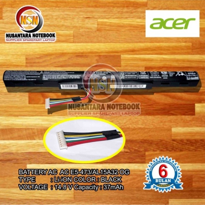 Batteria AL15A32 per Acer AL15A32 4ICR17/65 AL15A32