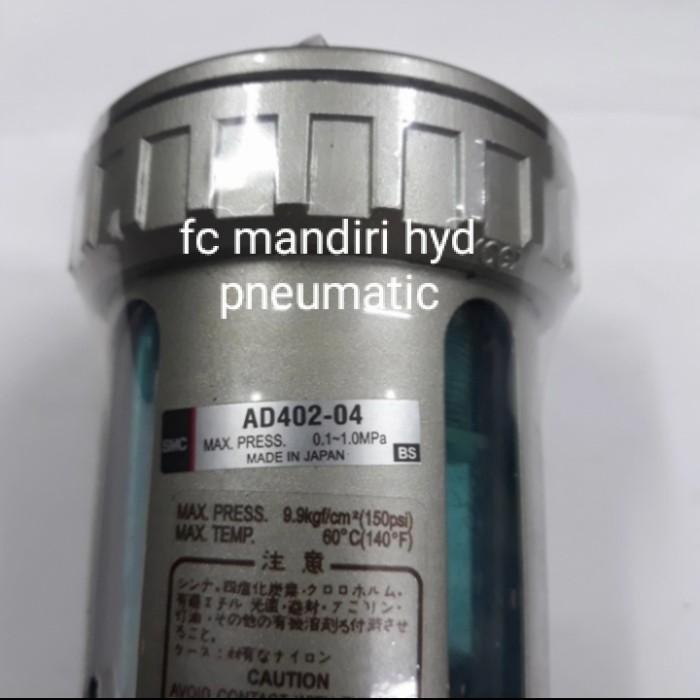 Jual Regul Regulator Auto Drain Smc Ad402-04 Port 1/2 Inch | Shopee ...
