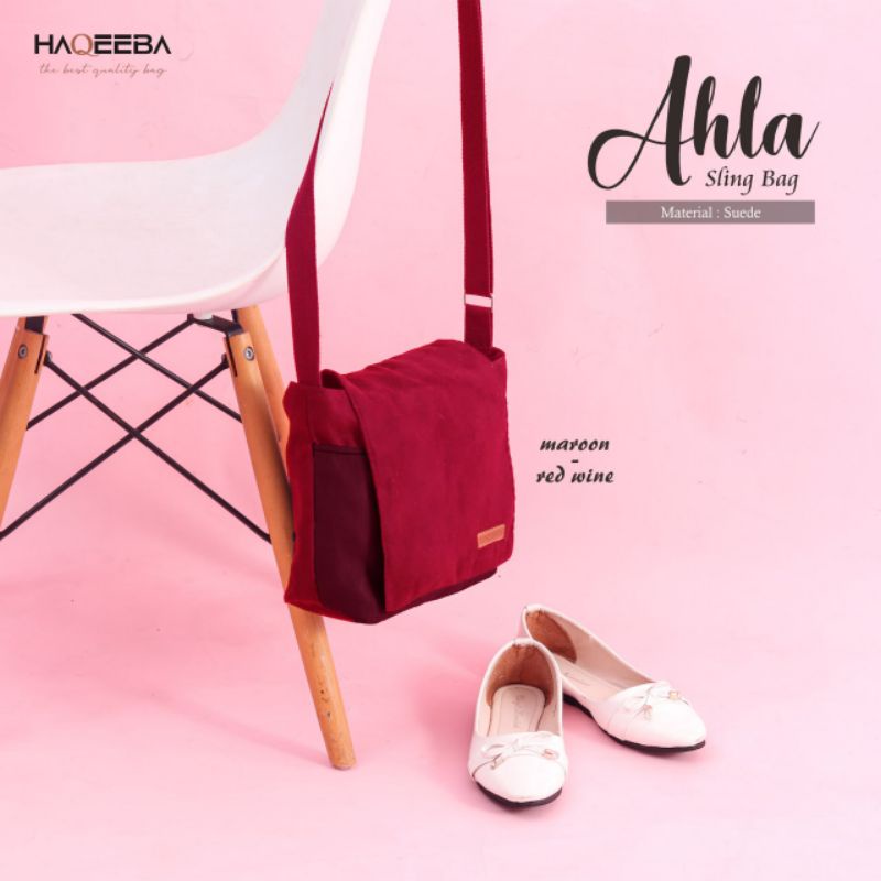 Jual AHLA SLING BAG by haqeeba Shopee Indonesia