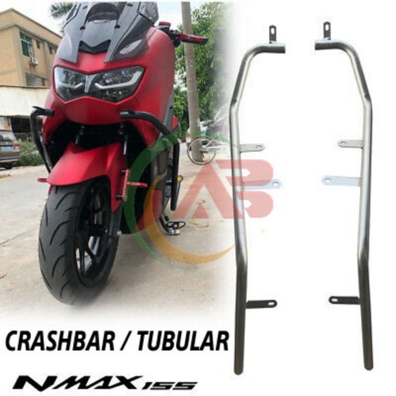 Jual Crasbar Crashbar Tubular Pengaman Body Samping Nmax New Shopee Indonesia