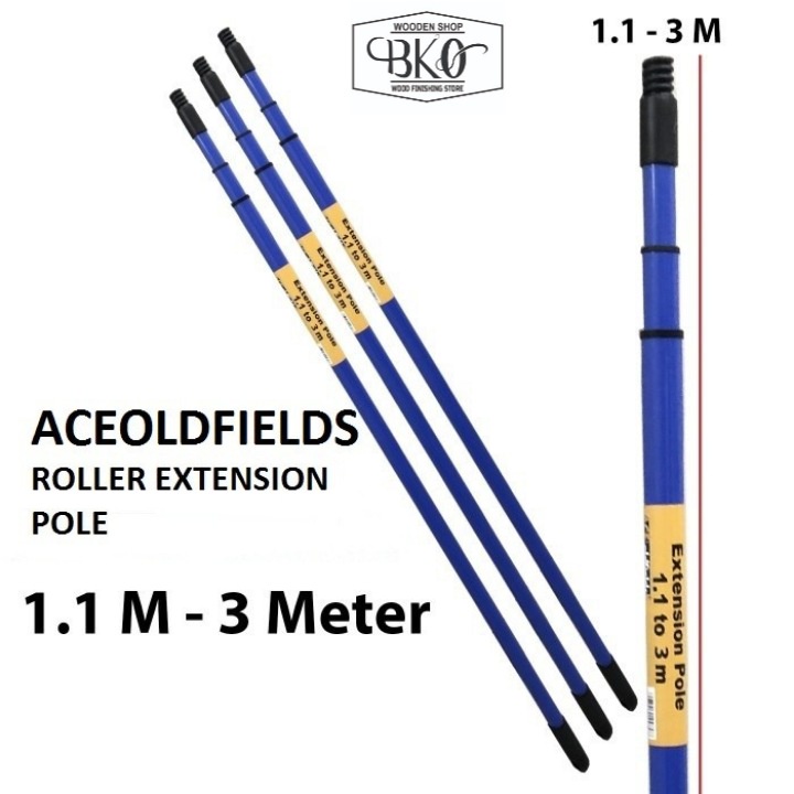 Jual Extension pole metal ace oldfields tongkat roller cat panjang stik