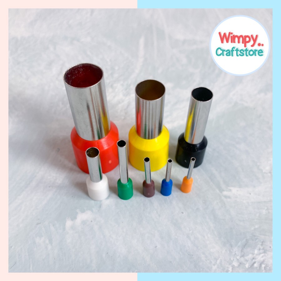 Jual Cutter Bulat Lubang Anting Clay Cutter Round Cookie Cutter Jump ...