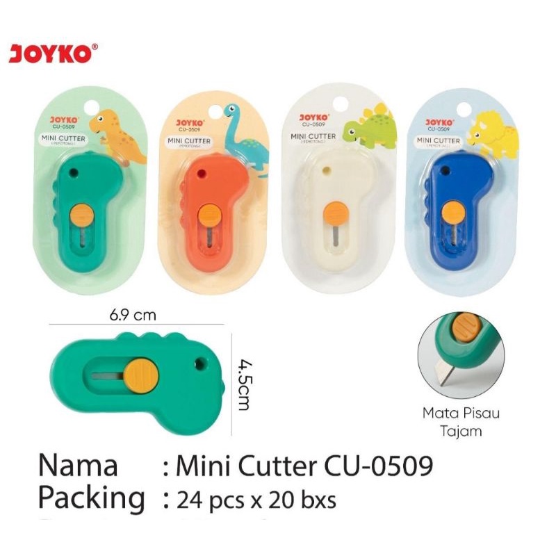Jual cutter mini joyko CU-0509 (1pcs) | Shopee Indonesia