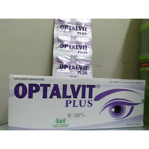 Jual Jual Murah Optalvit Plus Tablet (Vitamin Kesehatan Mata) | Shopee ...